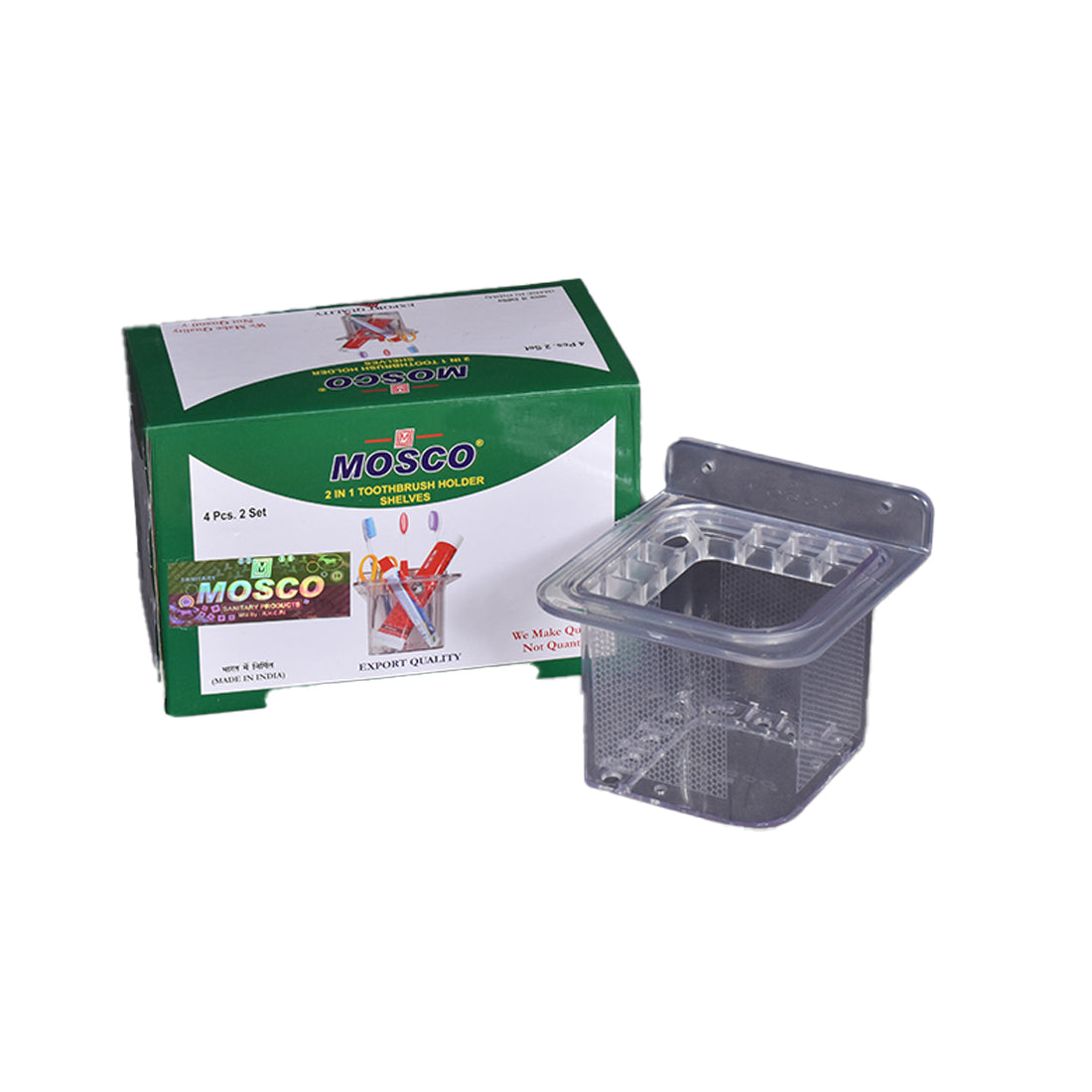2 IN 1 TOOTHBRUSH HOLDER SHELVES (WITH SCREW)-5