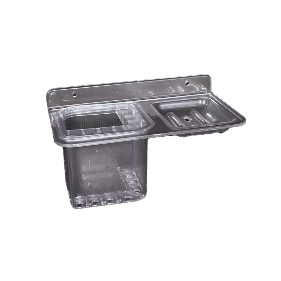 3 IN 1 TOOTHBRUSH HOLDER SHELVES (WITH SCREW)