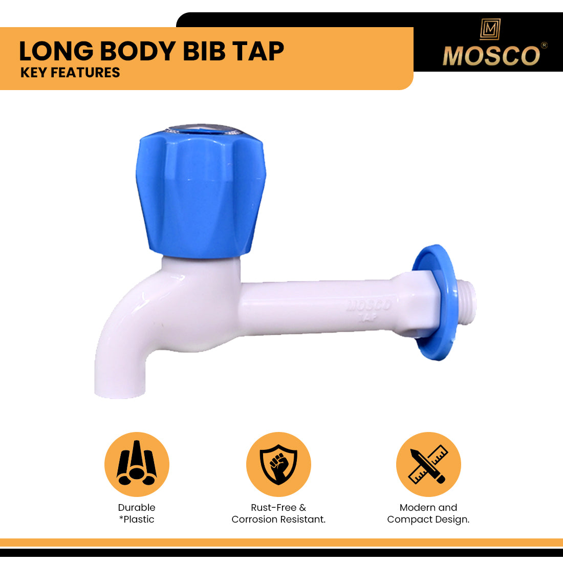Aqua Series Long Body Bib Tap