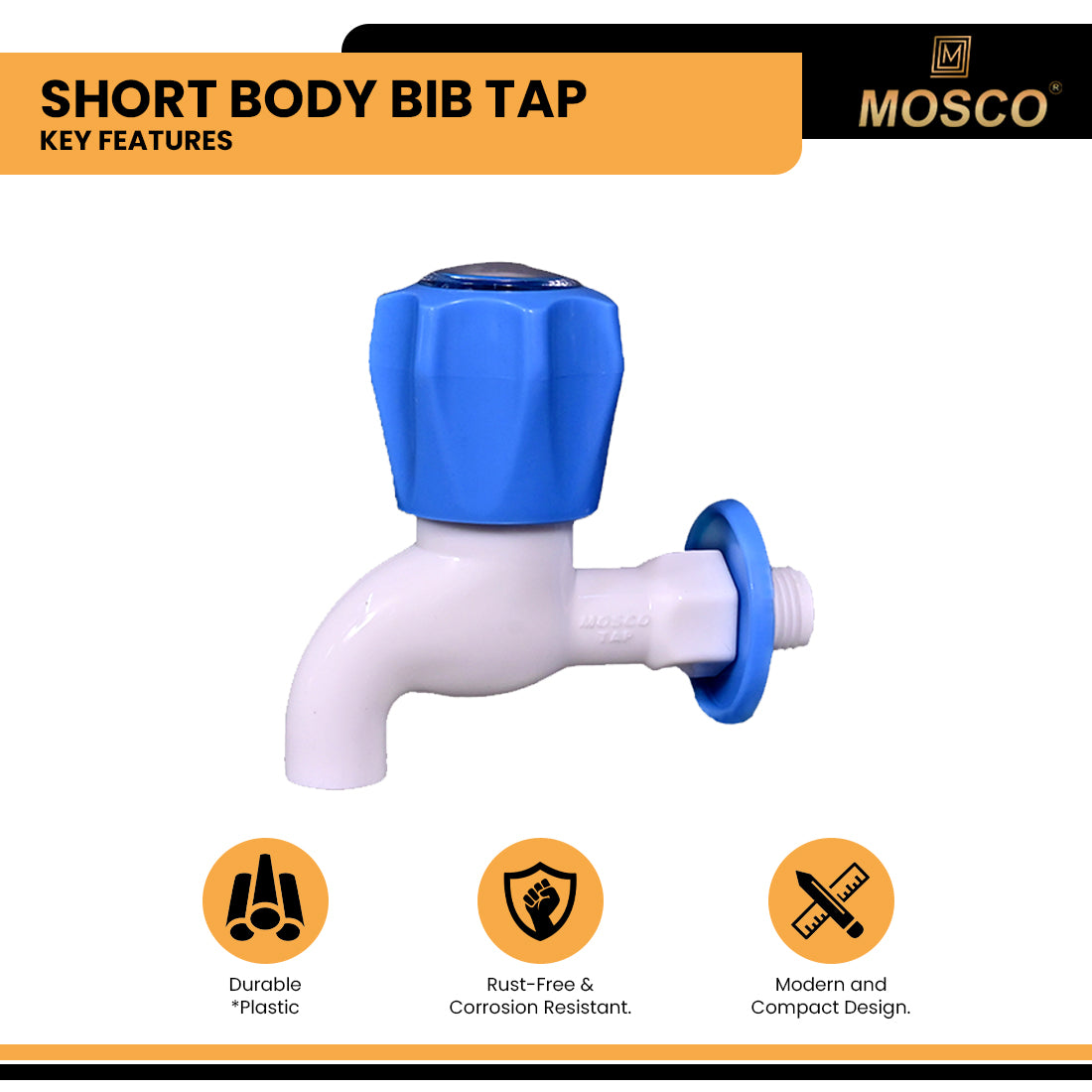 Aqua Series Short Body Bib Tap