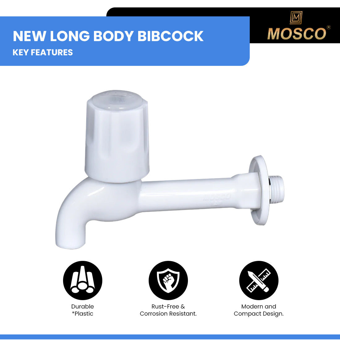 LONG BODY BIBCOCK