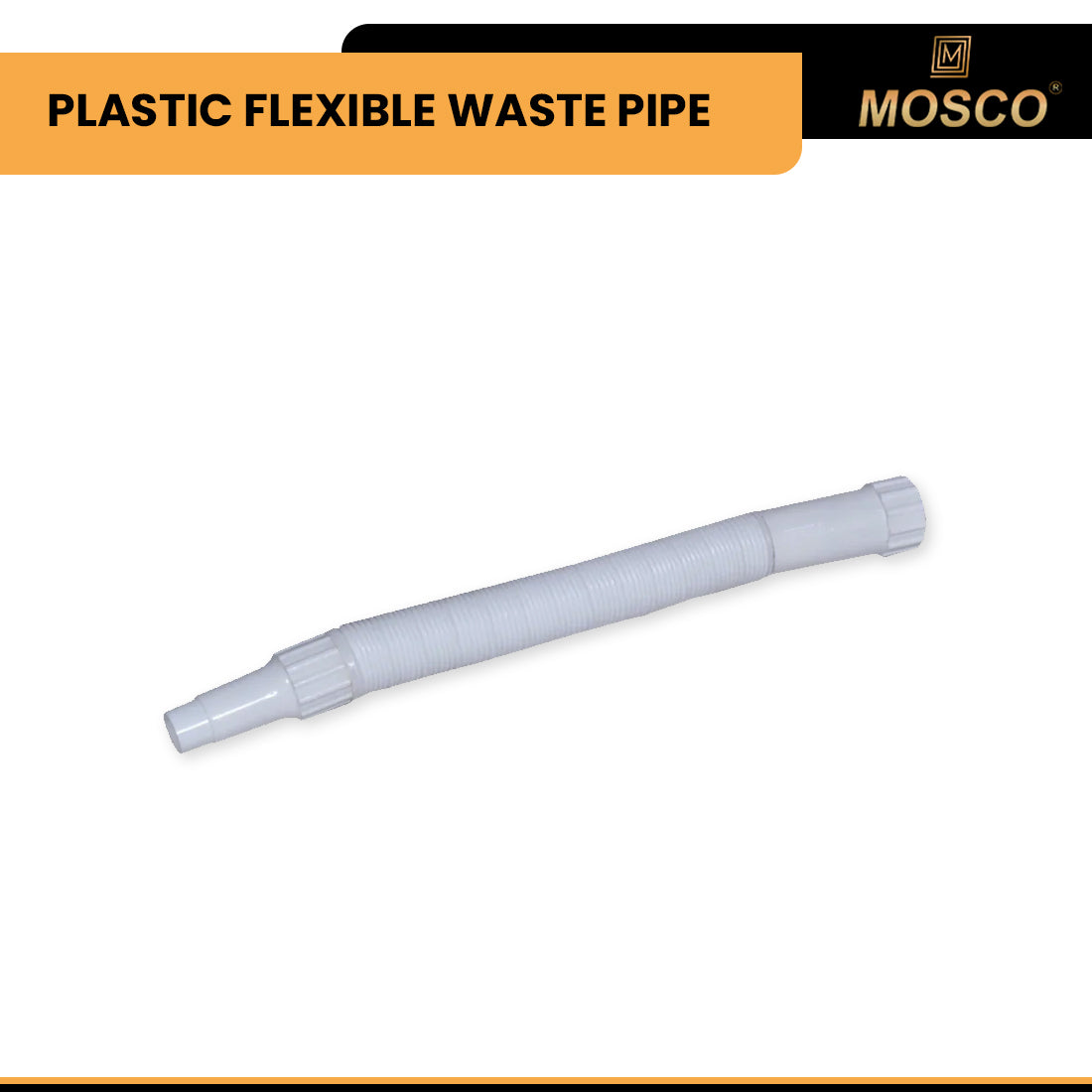 PLASTIC FLEXIBLE WASTE PIPE
