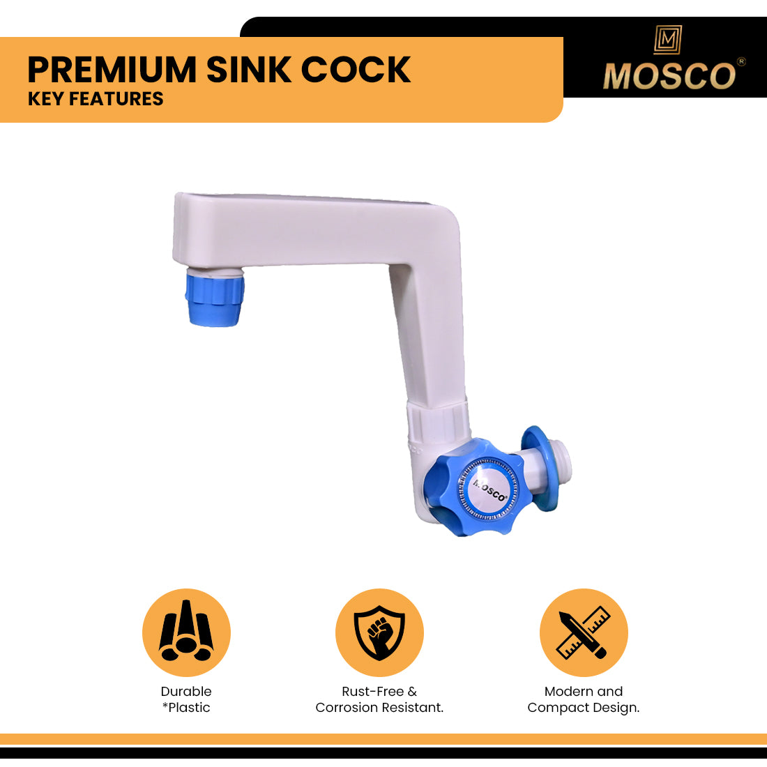 Aqua Series Premium Sink Cock