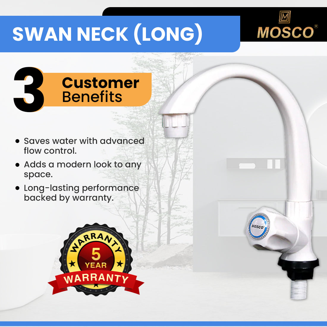 SWAN NECK (LONG)