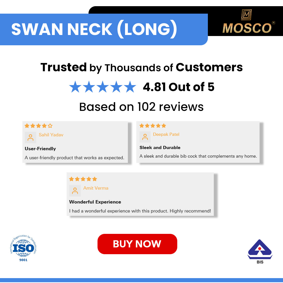 SWAN NECK (LONG)