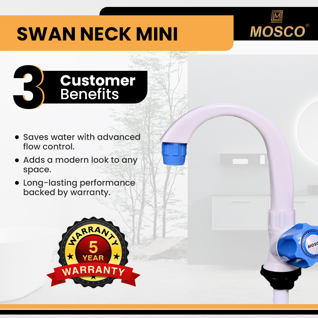 Aqua Series Swan Neck Mini