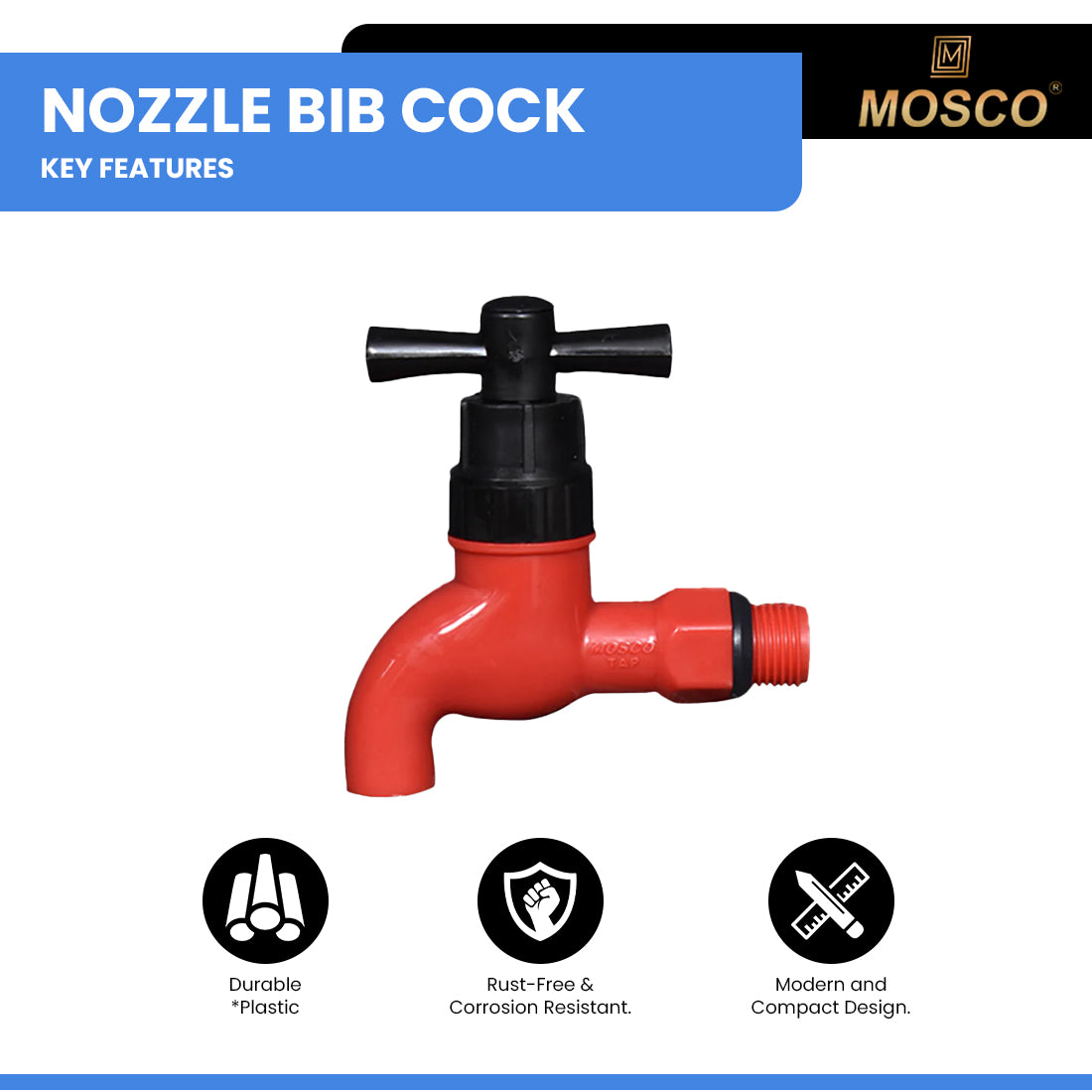 T- HANDLE BIB COCK