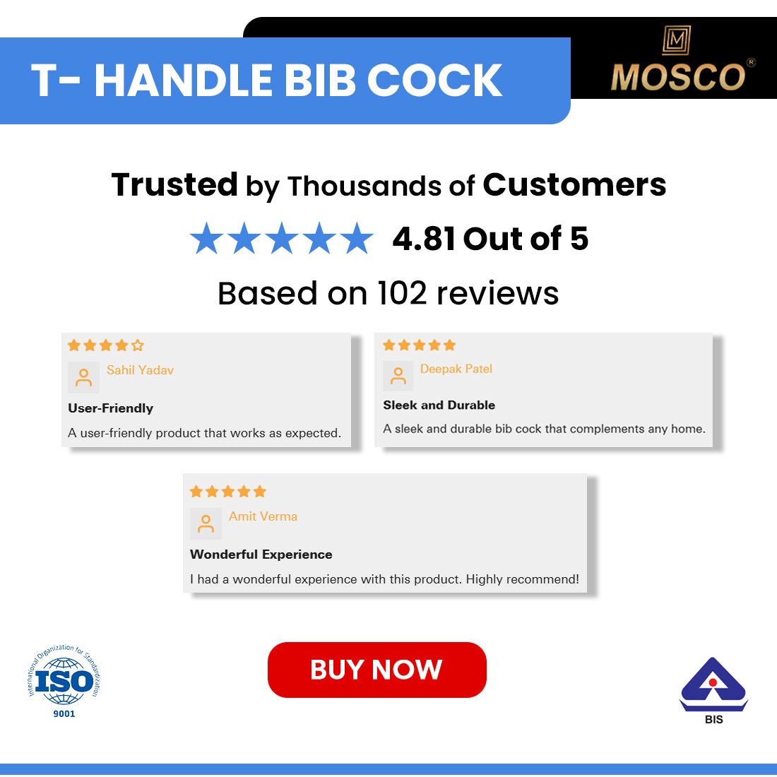 T- HANDLE BIB COCK