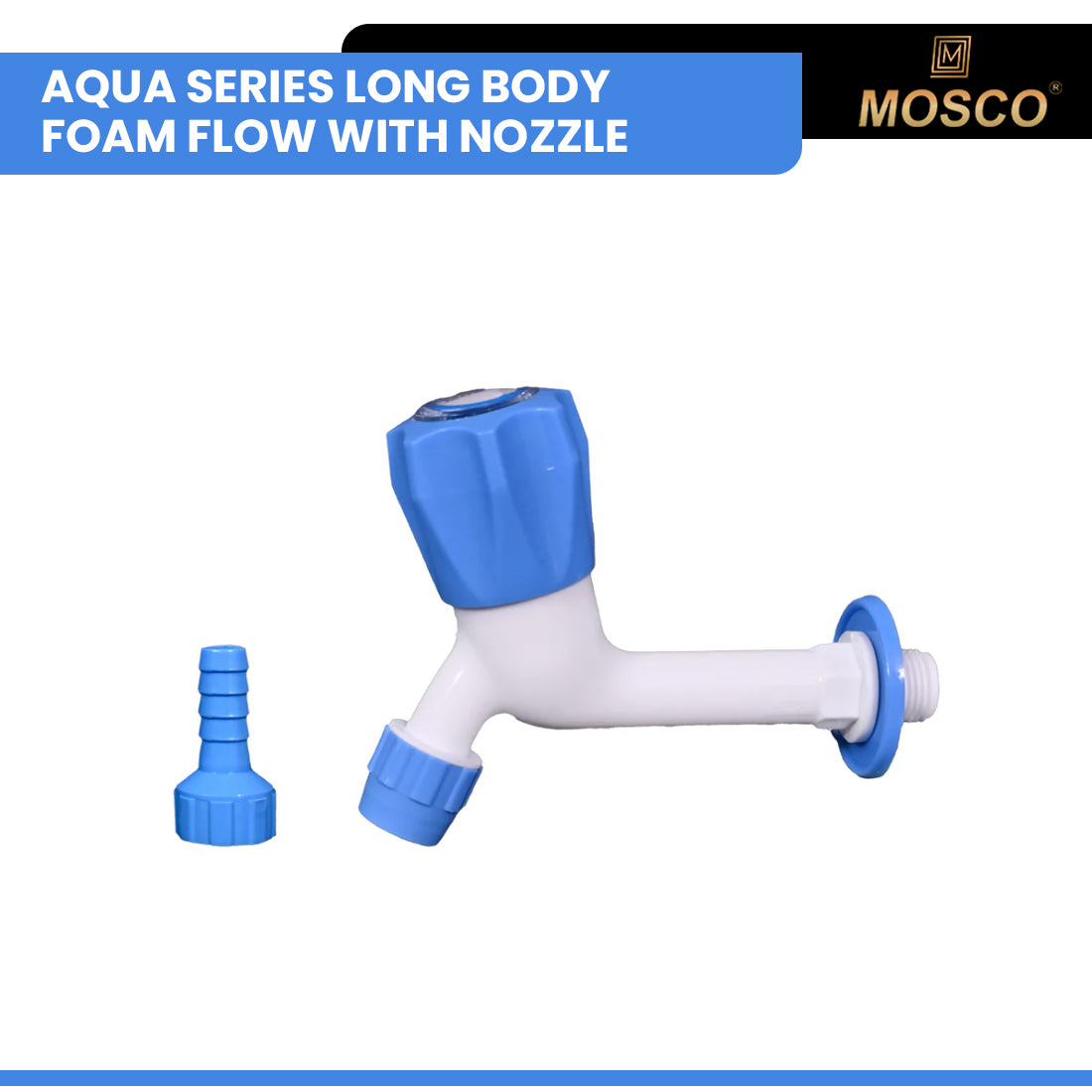 Aqua Series Long Body Foam Flow with Nozzle