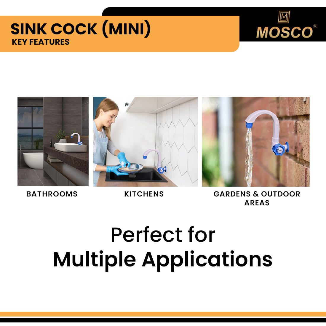 Aqua Series Mini Sink Cock