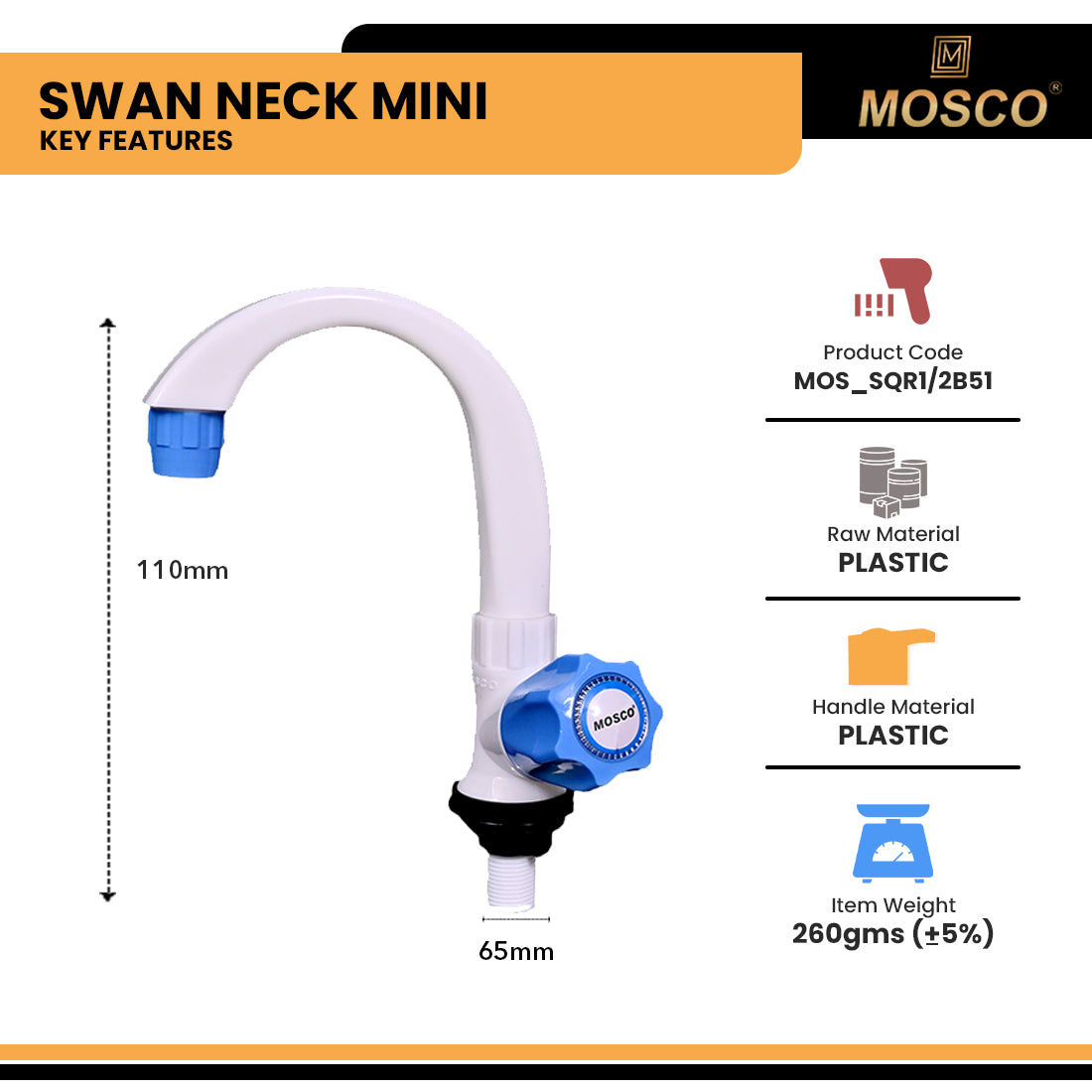 Aqua Series Swan Neck Mini