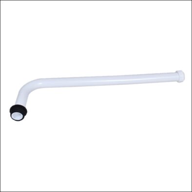 Plastic PVC Long Bend With PVC Adapter